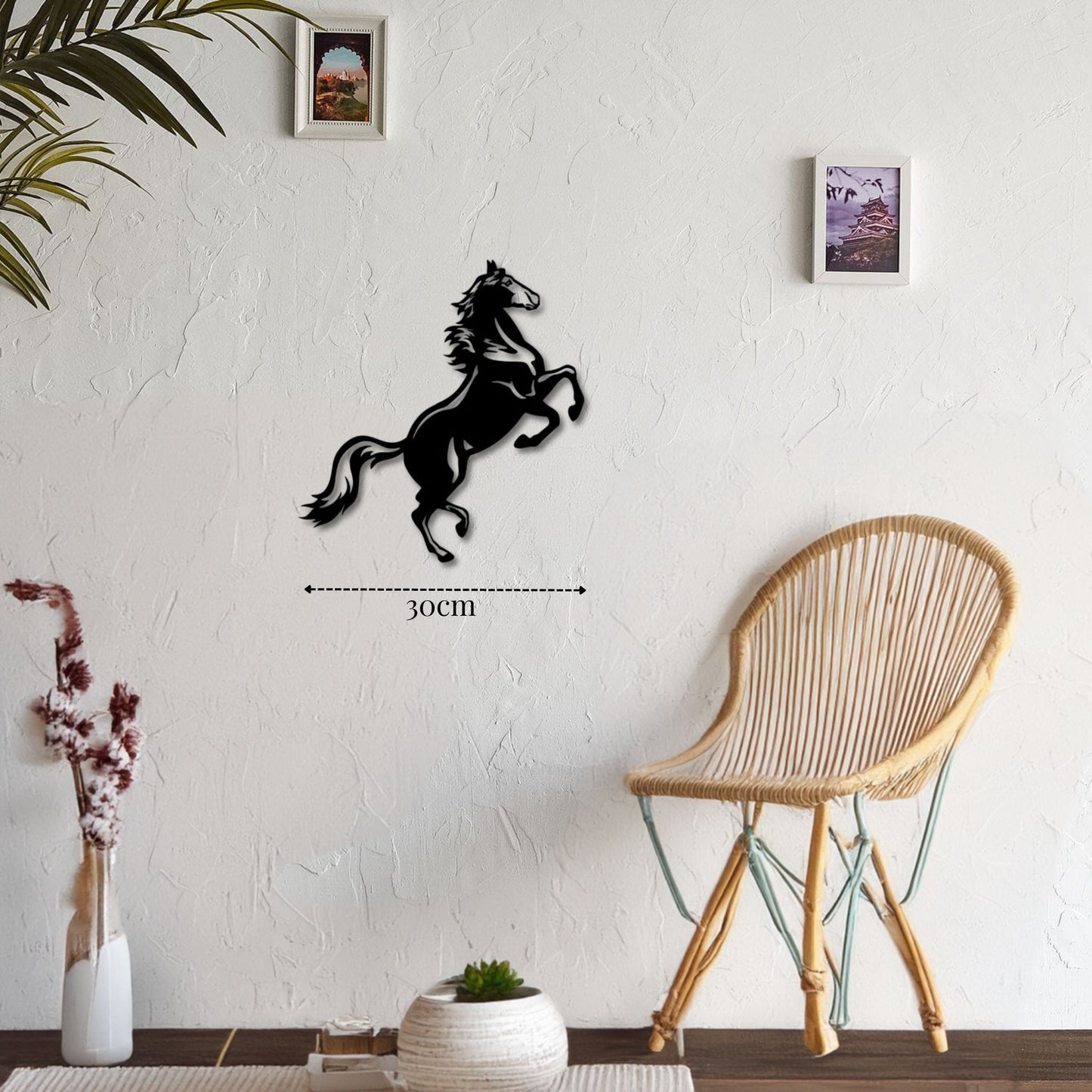 petite décoration murale cheval