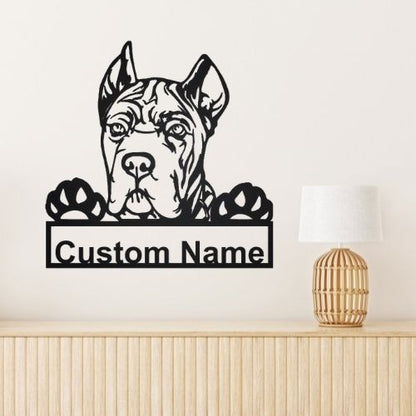 Décoration Murale Chien Cane Corso