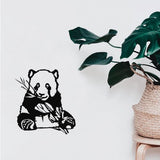 Décoration Murale Panda Noir