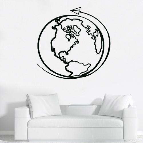 Map Monde Murale