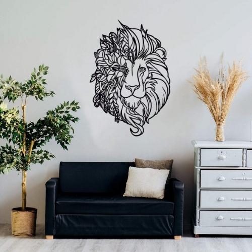 Tête de Lion Déco Métal