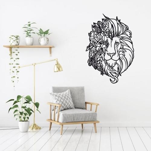 Tête de Lion Déco Murale