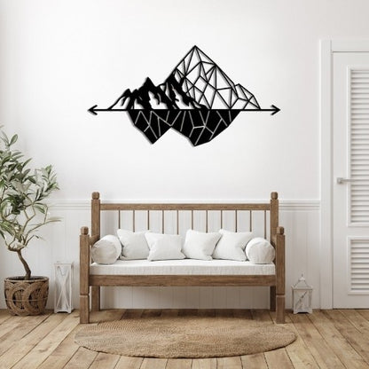 deco metal montagne moderne