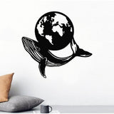 Décoration Baleine avec planète