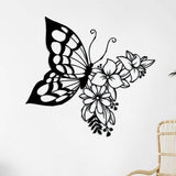 Papillon Murale Métallique